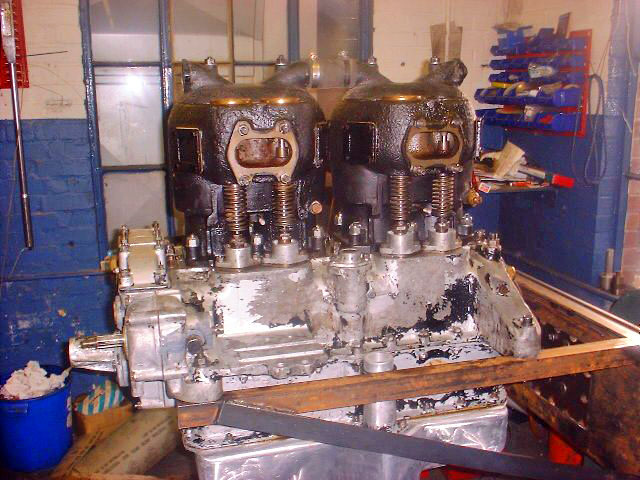This is a 1935 Dennis Engine we rebuilt. Many of the parts we had to manufacture on completion the engine was bench tested.